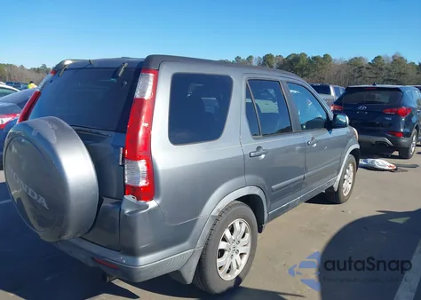 2006 Honda Cr-V Se z USA, uszkodzony, nr VIN SHSRD789X6U406166